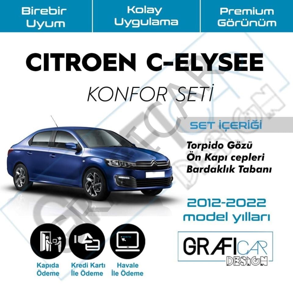 Citroen C-Elysee Konfor Seti/Tüm Model Yılları