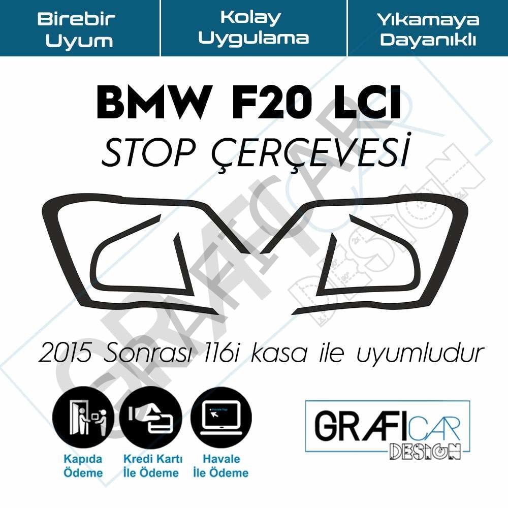 BMW F20 Stop Çerçeve Sticker