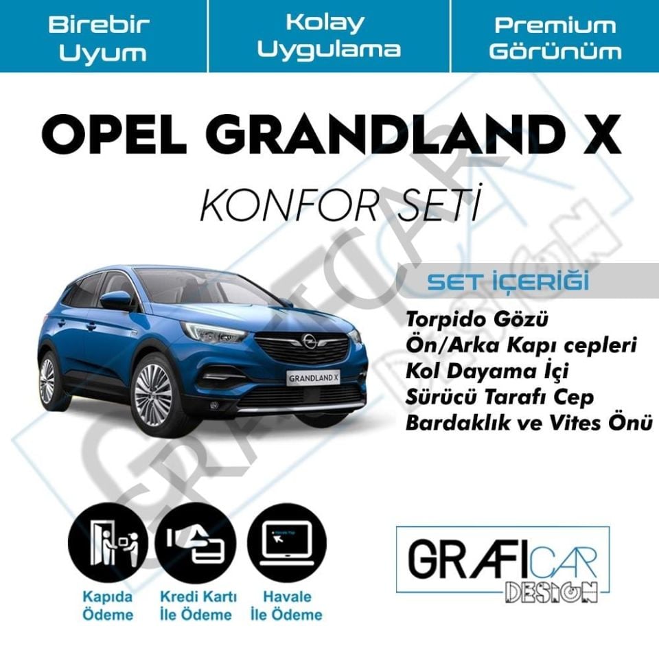 Opel Grandland X Konfor Seti