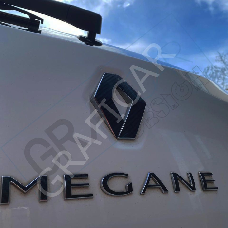 Renault Megane 3 Emblem Sticker Set