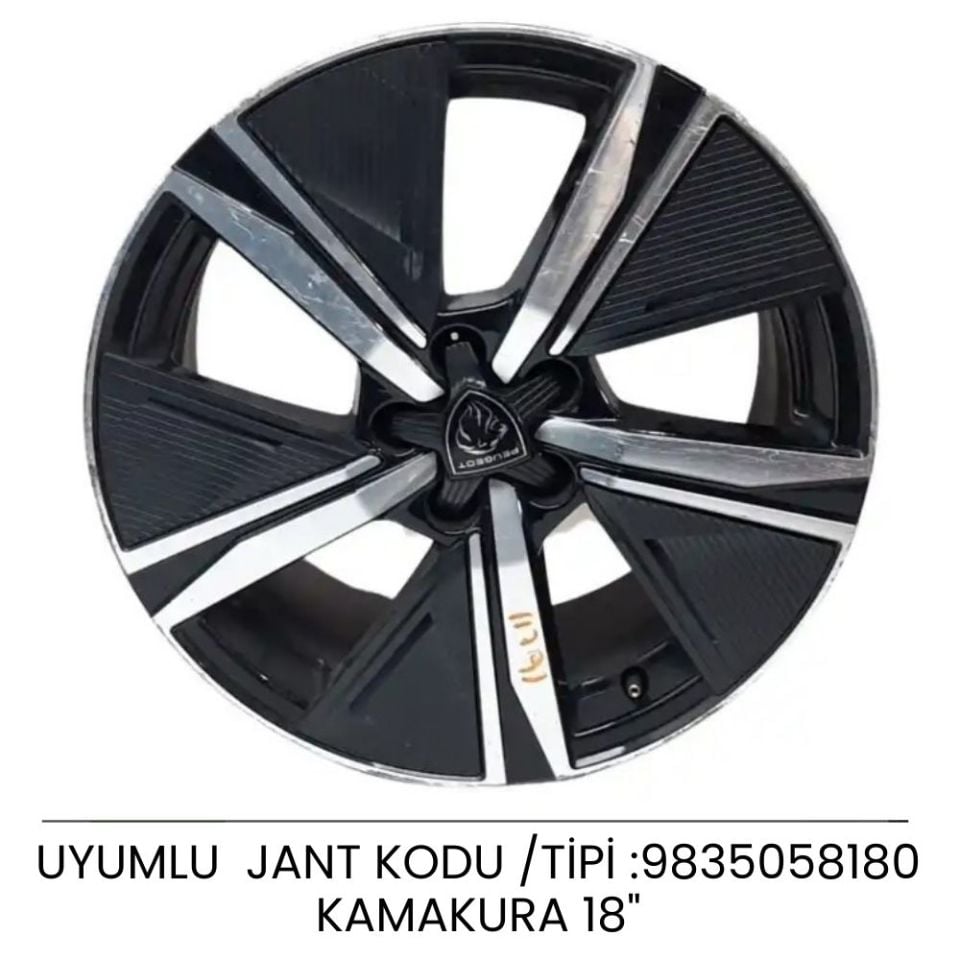 Peugeot 308/P5 Jant Kaplama Sticker Set