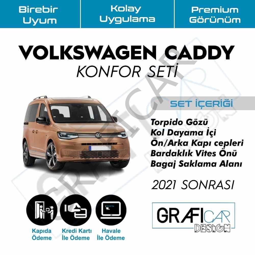 Volkswagen Caddy Uyumlu Konfor Seti / 2021+