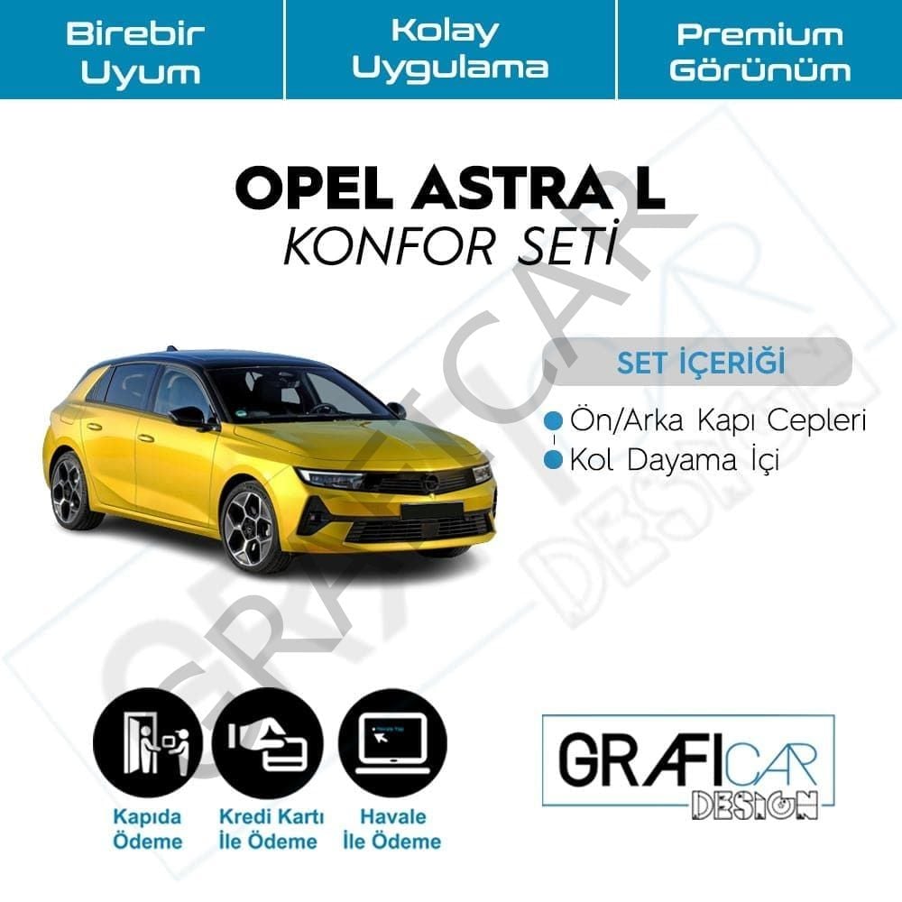 Opel Astra L Konfor Seti