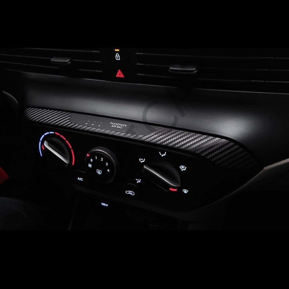 Hyundai Bayon İç Trim Kaplama Set FIRÇALI FÜME - BUTON VAR