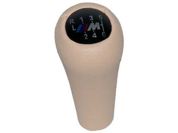 Vites Topuzu -BMW- -6 İleri- Man.Şanz; Gri Suni Deri -///M-