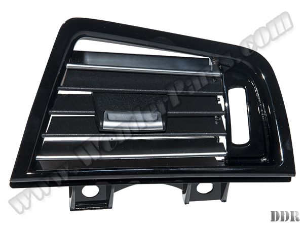 Klima/Kalorifer Izgarası F10+LCI Ön Sağ; Komple Siyah