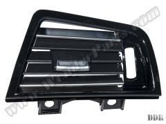 Klima/Kalorifer Izgarası F10+LCI Ön Sağ; Komple Siyah