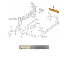 ÖN PANEL BRAKETİ ( ALÜM. ) SOL W246 / W176 2013-