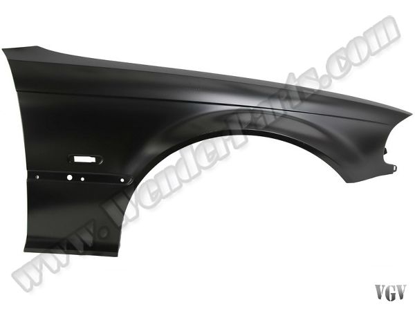 Çamurluk E46 Ön Sağ; Delikli Sac -Coupe- 1999-02