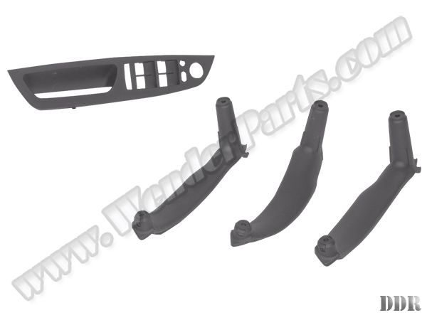 Kapı Tutamak Seti X5:E70+LCI X6:E71 Ön&Arka; Gri