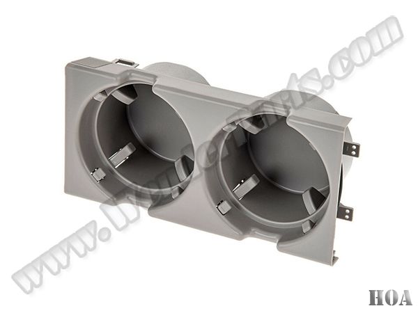 Bardaklık E46 Orta Konsolda Gri