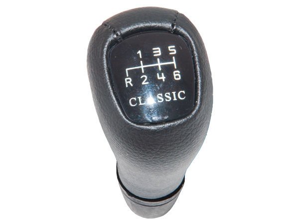 Vites Topuzu W202 W203 W210 -6 İleri- Man.Şanz; Siyah Suni Deri -CLASSIC-