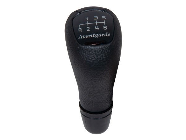 Vites Topuzu W202 W203 W210 -6 İleri- Man.Şanz; Siyah Suni Deri -AVANTGARDE-