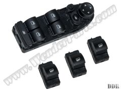 Cam Düğmesi X5:E70+LCI X6:E71 Set; Kararan Ayna