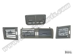 Klima/Kalorifer Izgarası W251 Set:4ad Ön/Arka Nikelajlı Gri 2010-13