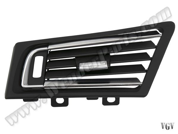 Klima/Kalorifer Izgarası F01+LCI Ön Sol Nikelajlı Siyah