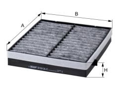 Klima Filtresi W163 Karbonlu