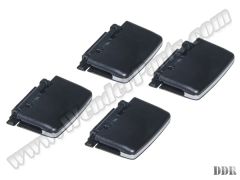 Klima/Kalorifer Izgara Kulpu W204 Set:4ad Ön Siyah