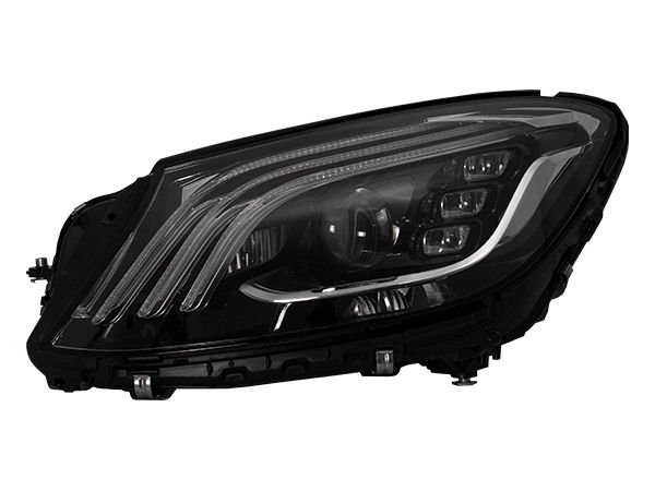 Komple Far W222 Sol [MODIFIYE: 2017-20] Dinamik LED Modulsüz 2013-16