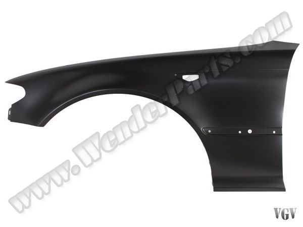 Çamurluk E46 Ön Sol; Delikli Sac -Coupe- 2003-06