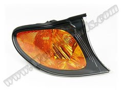 Sinyal E46 Sağ; Sarı Siyah Çerçeveli -Sedan- 2002-05