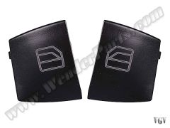 Cam Düğme Kapağı W211 Set:2ad Ön Sol; Ön Camlar
