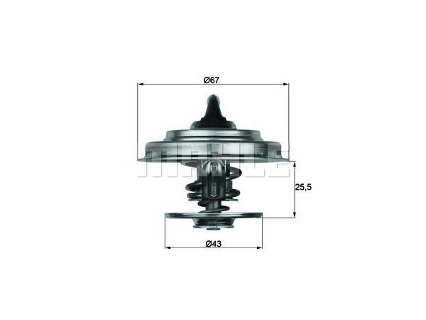 Termostat OM615 [T2:405D/407D] 79C