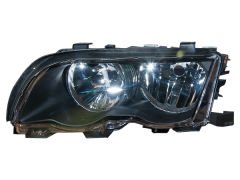 Komple Far E46 Sol; Siyah -Sedan- 1998-01