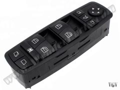 Cam Düğmesi X164 W251 Ön Sol Siyah; Katlamalı Ayna