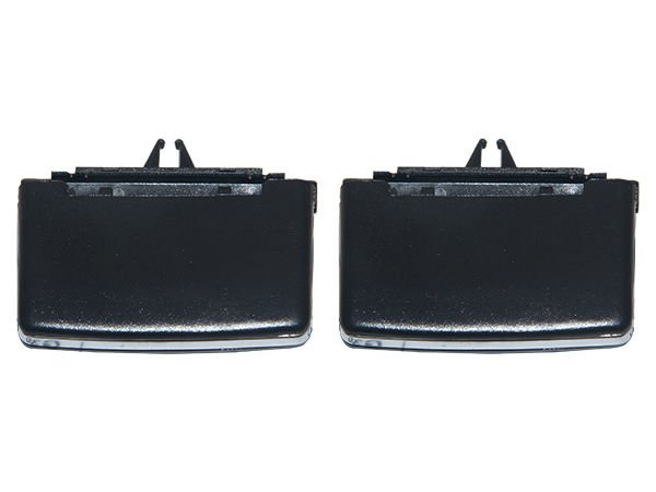 Klima/Kalorifer Izgara Kulpu W204 Set:2ad Ön Siyah