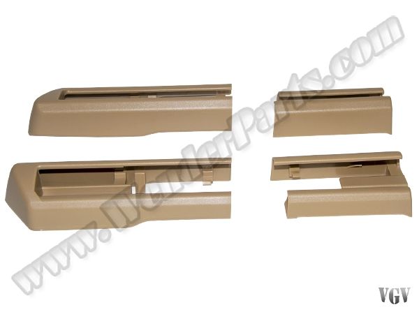 Koltuk Ray Kapağı F10-LCI F07-LCI F01-LCI Sol+Sağ; Bej