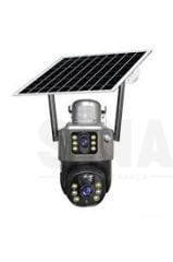 ZOMEKS V-380 4G SİM KARTLI ÇİFT KAMERALI GÜNEŞ ENERJİLİ 360° DÖNEBİLEN KAMERA