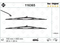 Silecek Vito639 Ön; Set 70/65cm 2004-05