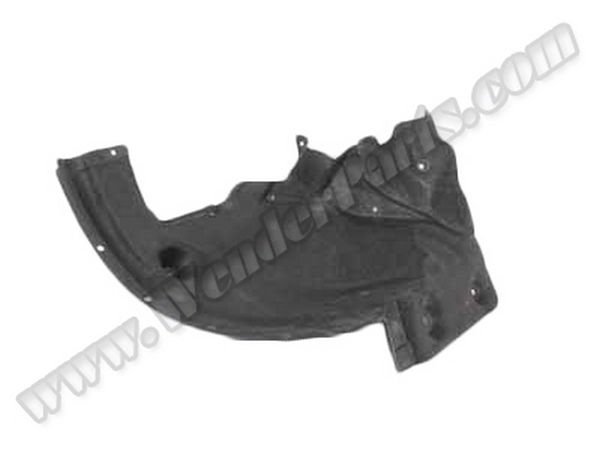 Çamurluk Davlumbazı X3:F25 X4:F26 Ön Sol; Arka Taraf (OEM-Kalite)