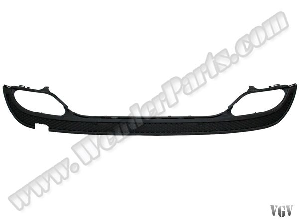 Tampon Difüzörü W205 Arka; 2-Çıkış -AMG- 2014-18
