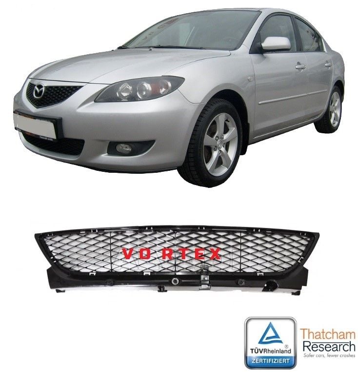 ÖN TAMPON IZGARASI (BRAKETLİ) SEDAN  MAZDA 3 2003-