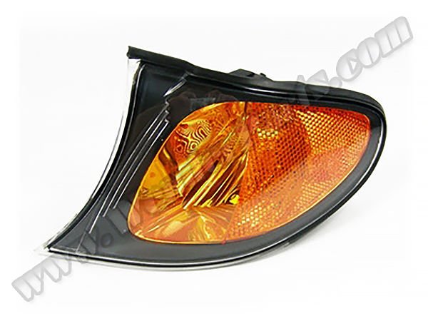 Sinyal E46 Sol; Sarı Siyah Çerçeveli -Sedan- 2002-05