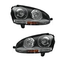 ÖN FAR ( SİYAH MERCEKLİ SET) GOLF/ JETTA GTI 2006-
