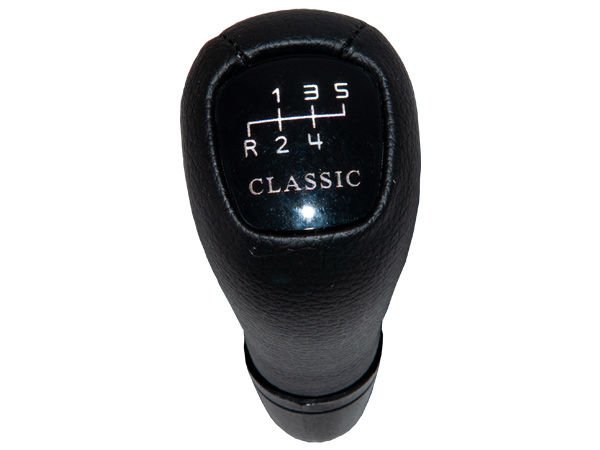 Vites Topuzu W202 W203 W210 -5 İleri- Man.Şanz; Siyah Suni Deri -CLASSIC-