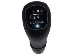 Vites Topuzu W202 W203 W210 -5 İleri- Man.Şanz; Siyah Suni Deri -CLASSIC-