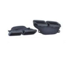 ARKA EGZOZ UCU SET ( C63 SİYAH RENK ) W205 2014-