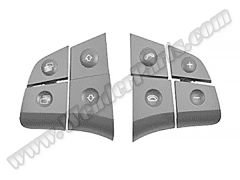 Direksiyon Tuş Takımı W164 X164 W251 Set:8ad Gri