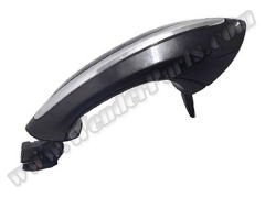 Kapı Kolu F10+LCI F01+LCI Ön/Arka Dış Sağ; Beyaz Düz