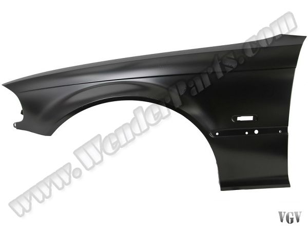Çamurluk E46 Ön Sol; Delikli Sac -Coupe- 1999-02