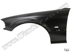Çamurluk E46 Ön Sol; Delikli Sac -Coupe- 1999-02
