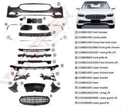 ÖN TAMPON SET EXCLUSIVE (PANJURLU) W213 2020-