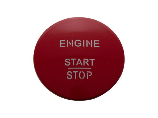 START-STOP Düğmesi -MerCedes- Kırmızı