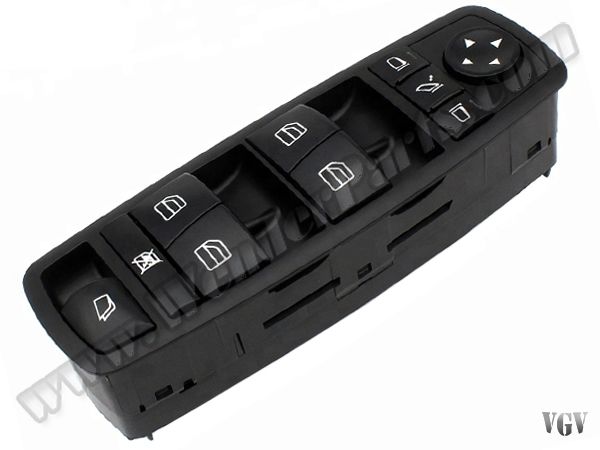Cam Düğmesi X164 W251 Ön Sol Bej; Katlamalı Ayna