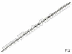 Marşpiye Çitası W205 Ön Sol; Krom -Avg-