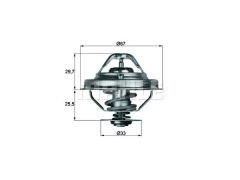 Termostat M41 [E36] 88C